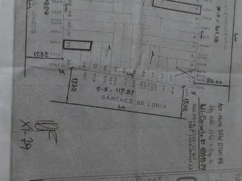 VENTA LOTE EN BOEDO