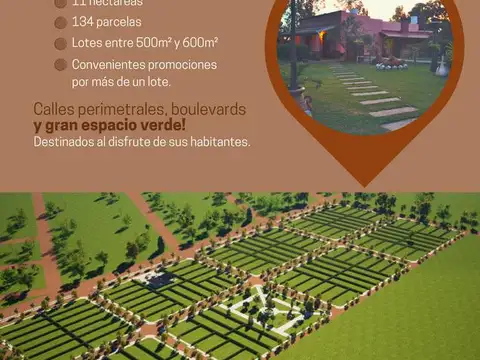 ¡OPORTUNIDAD! Terreno con el 70 % de Financiación - Navarro