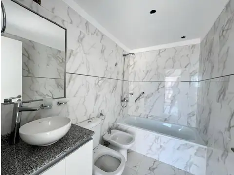 Departamento 2 ambientes con 2 baños