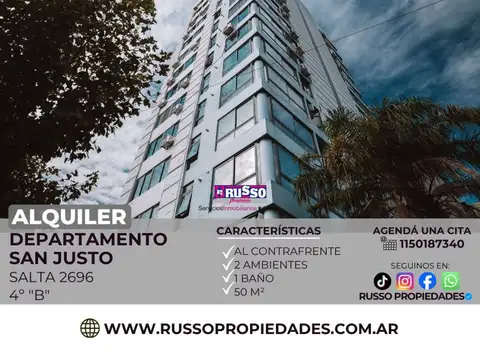 Departamento en Alquiler en San Justo, Partido de La Matanza