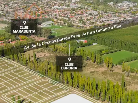 Terreno en Venta 30  mts Fondo