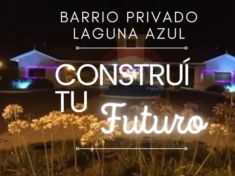 LOTE TERRENO BARRIO PRIVADO LAGUNA AZUL EZEIZA