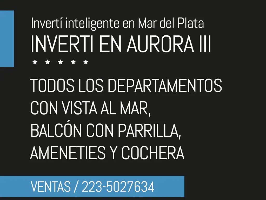 AURORA DEL MAR - Entrega Diciembre 2026