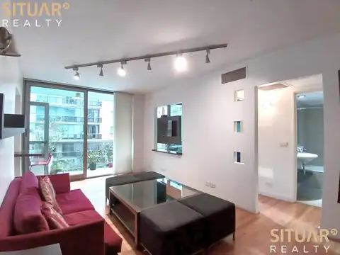ALQUILER Departamento 2 Ambientes Amueblado con Balcon y Full Amenities en Brisas Puerto Madero