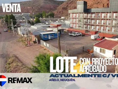 VENTA LOTE CON PROYECTO EN AÑELO