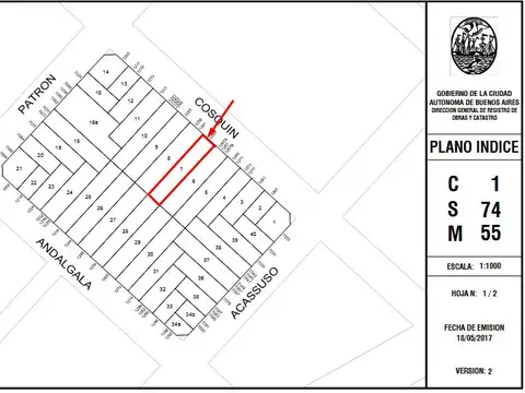 Lote De 8,66x43m2 - EXCELENTE UBICACIÓN!!