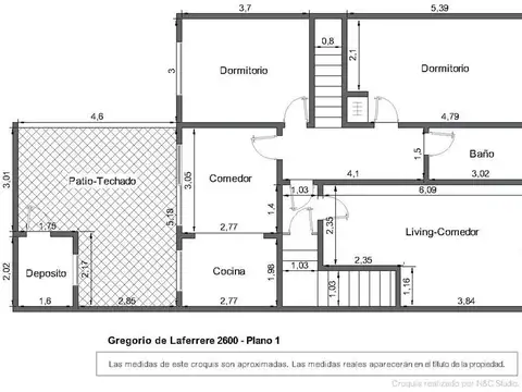 Depto Tipo Casa en Venta en Flores, USD 130.000