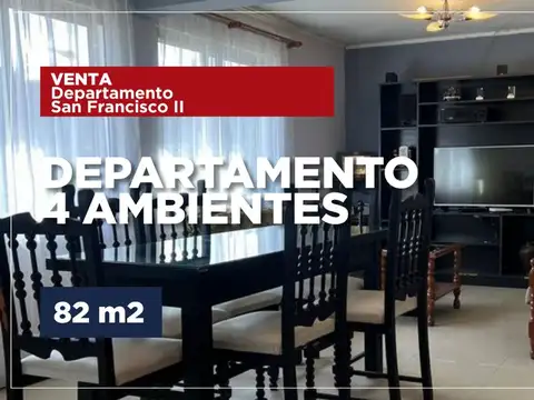 Venta depto en B° San Francisco 2do 82m2 4 amb.