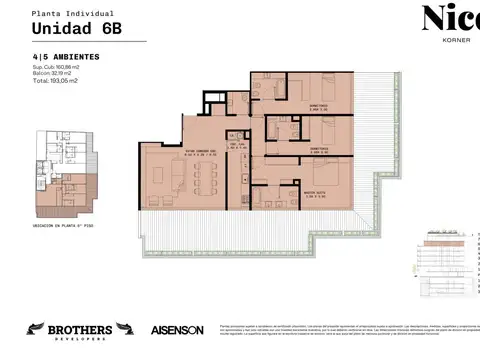 Departamento en Venta de 3 dormitorios