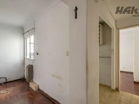 Departamento 2 ambientes con 1 baño