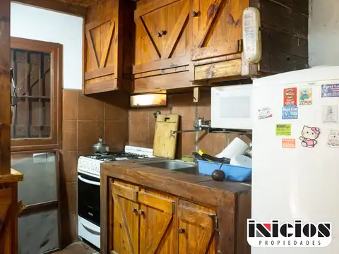 Casa 3 ambientes con 2 baños