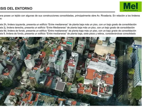 Terreno - Caballito - Venta - Efectivo + M2- Corredor medio
