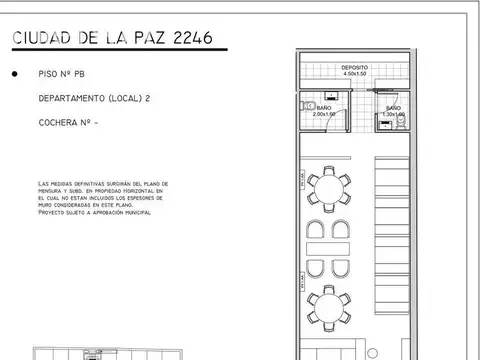 Local en Venta en Belgrano, USD 502.000