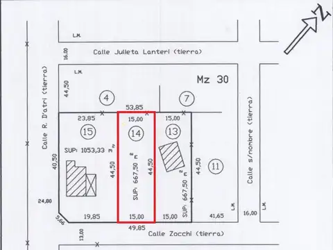 Terreno + casa prefabricada Zocchi 3270