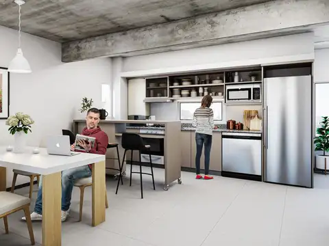 Departamento en Venta de 2 ambientes