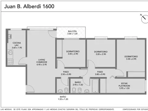 Departamento en Venta en Caballito, USD 153.000