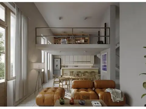 Departamento 2 ambientes con 1 baño