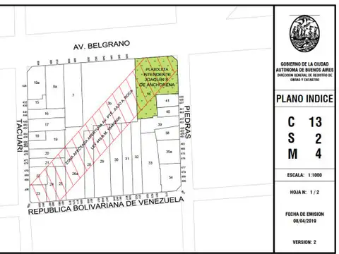 Terreno en Venta 8  mts Frente