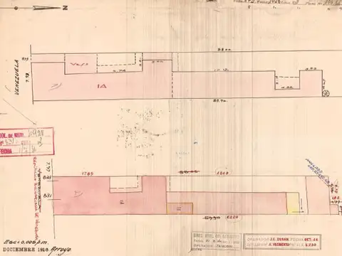 Terreno en Venta 60  mts Fondo