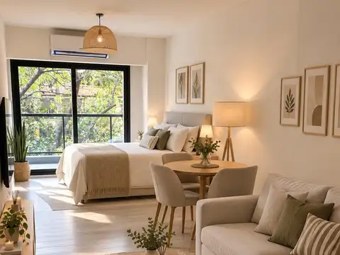 Venta Departamento monoambiente a estrenar en las Cañitas