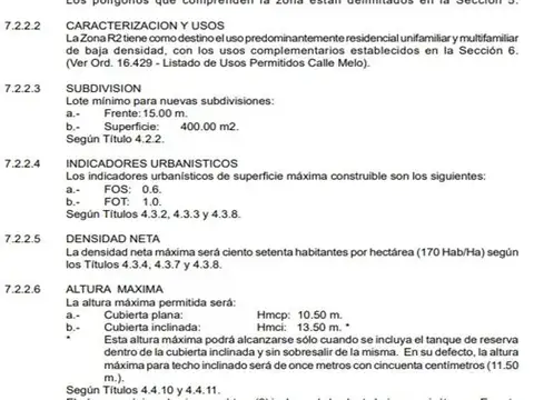 Terreno en Venta en Vicente Lopez, USD 2.400.000