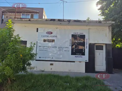 Venta Terreno Olivos apto desarrollo inmobiliario