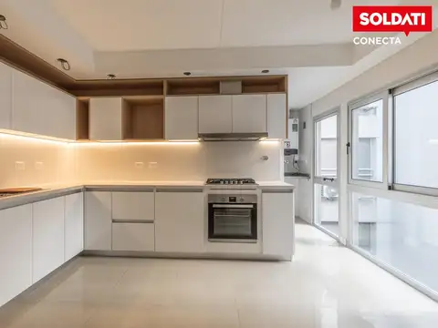 Departamento en  venta de 4 ambientes al frente con balcón en Caballito