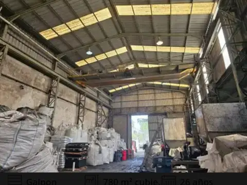 EXCELENTE GALPON 1000 MTRS CUB ZONA INDUSTRIAL TEMPERLEY PIO COLLIVADINO