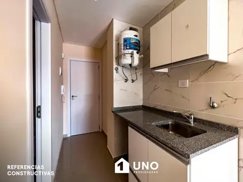 Departamento 2 ambientes con 1 baño