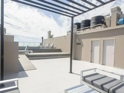 Departamento dos ambientes con terraza a estrenar en Nuñez