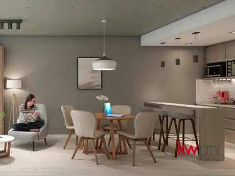 Departamento en Venta de 1 dormitorio