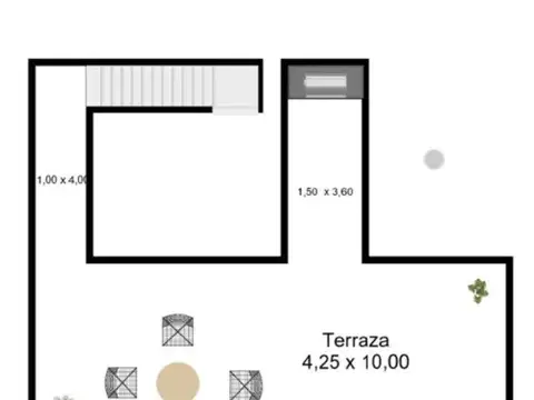 Depto Tipo Casa en Venta 75 años