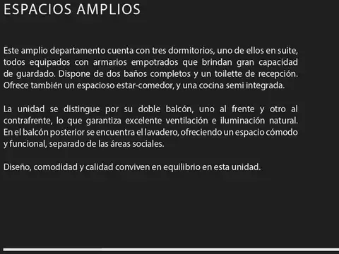 Departamento en Venta de 4 ambientes