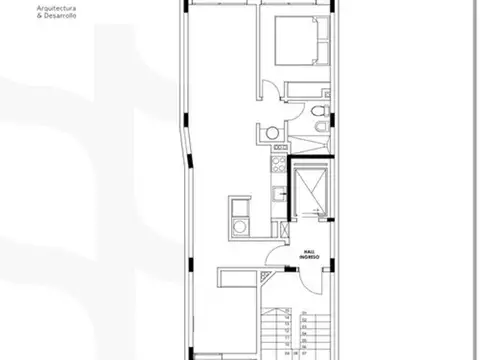 Departamento en Venta de 3 ambientes