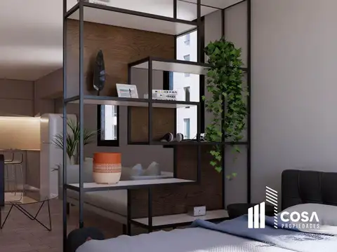 Departamento 3 ambientes con 1 baño