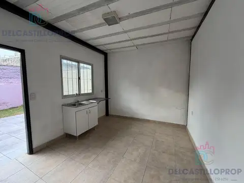 Depto Tipo Casa Monoambiente con 1 baño