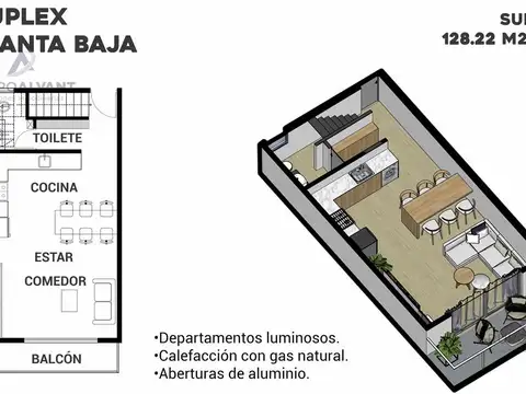 Departamento en Venta en San Luis, USD 58.000