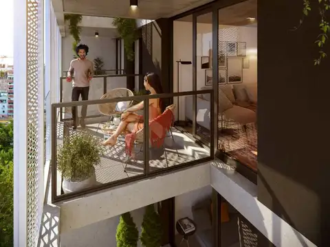 Departamento Monoambiente con 1 baño