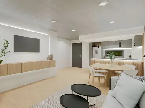 Departamento 3 ambientes con 2 baños