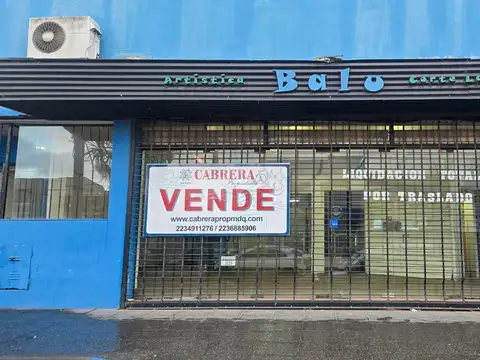 Local 213m2 - Apto crédito - Av. Jacinto Peralta Ramos y Puán