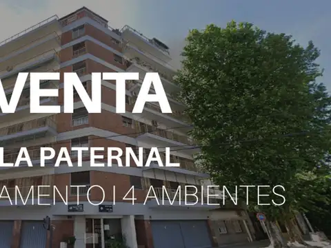 VENTA 4 AMB + DEPENDECIA Y COCHERA PATERNAL