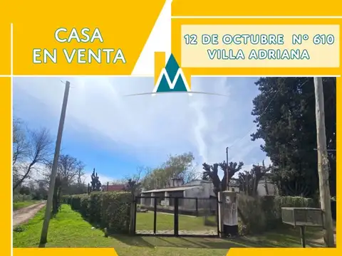 CASA EN VENTA - VILLA ADRIANA -CAÑUELAS
