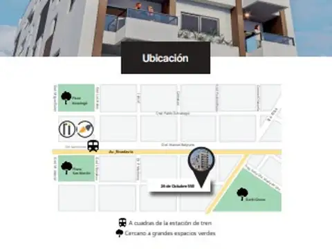 Departamento en Venta de 2 dormitorios