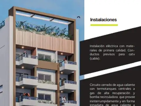 Departamento 3 ambientes con 1 baño