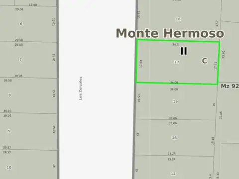 VENTA 612 M2 DE LOTE EN PINAR DEL GOLF M HERMOSO