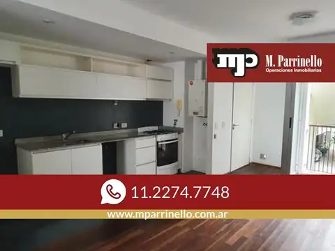 Excelente Monoambiente con cochera y 2 balcones