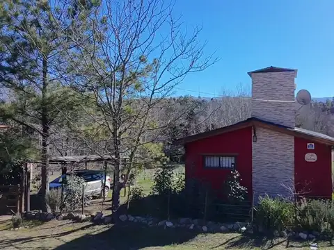SE VENDE CABAÑA EQUIPADA V. YACANTO TERRENO 600m2