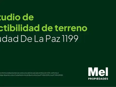 Exclusivo terreno | Venta Belgrano |  Esquina estratégica