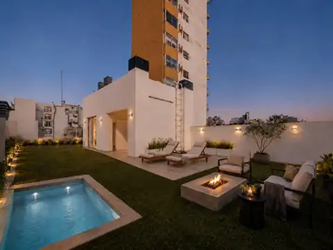 Departamento 90 m2 en edificio boutique sustentable con balcón terraza