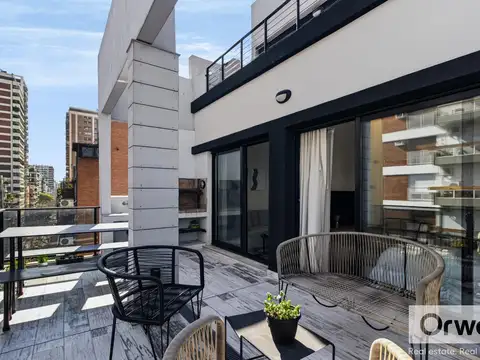 2 Ambientes de 63mt2 con Terraza y Parrilla Propia en Las Cañitas